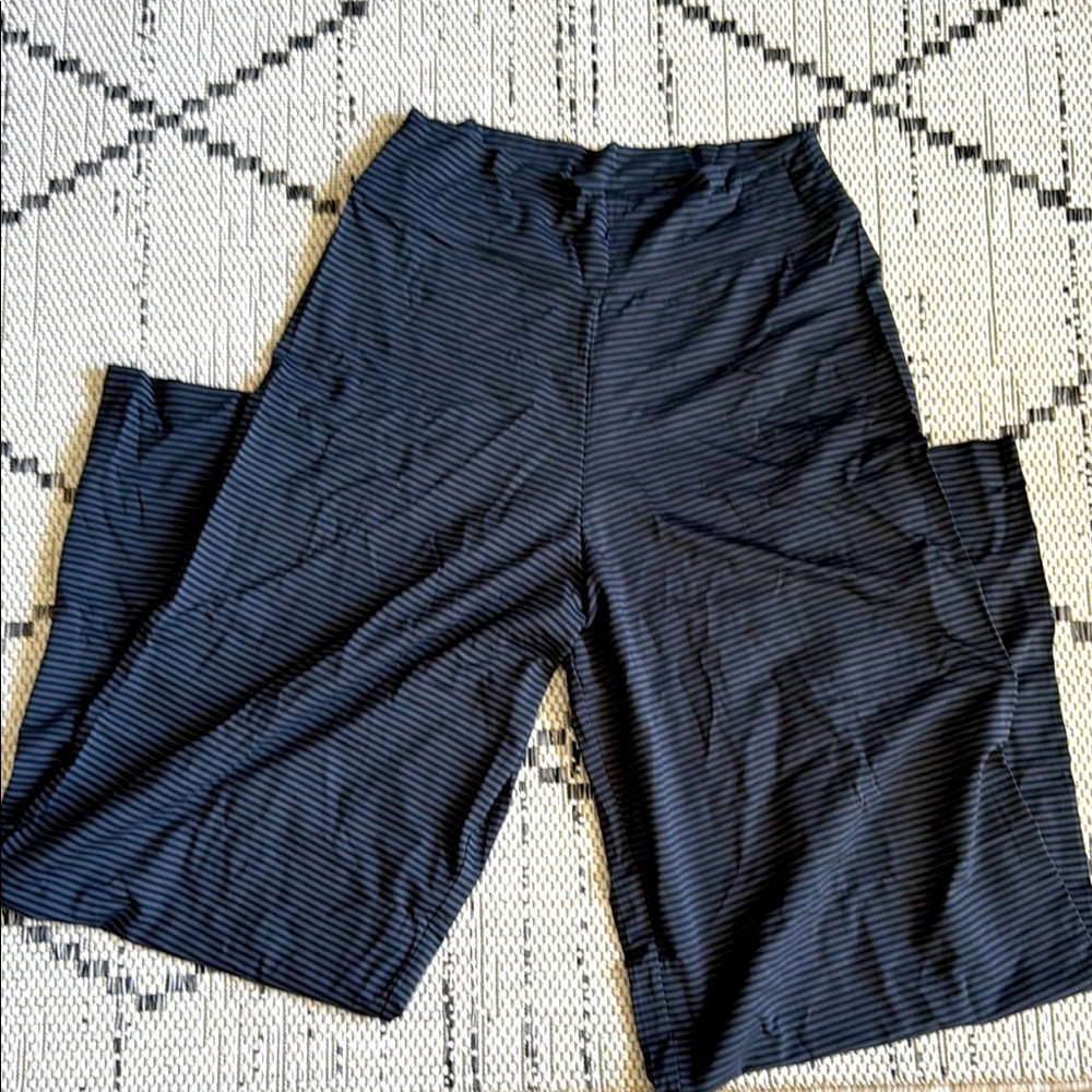 Victoria's Secret Gray Striped Pants